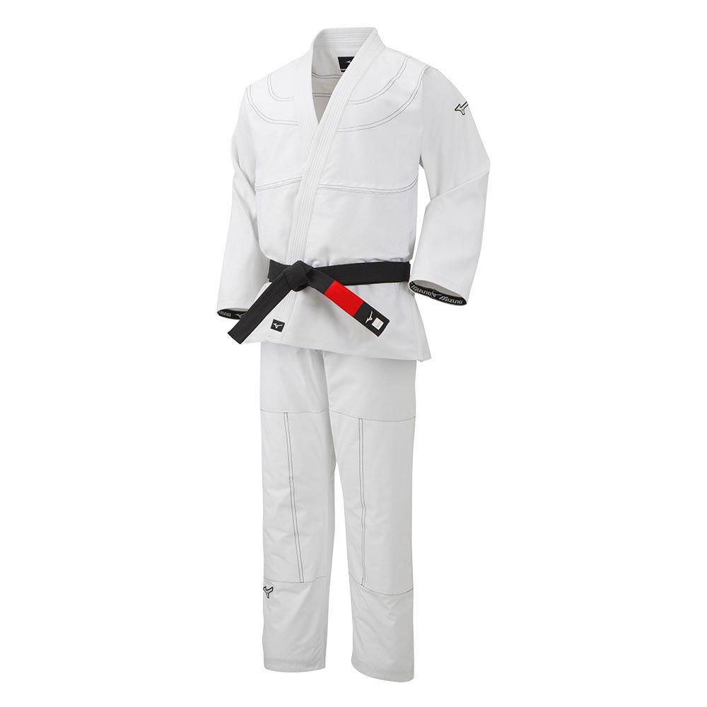 Men's Mizuno Ju-jitsu White Ju-jitsu gi Apparel - 22GG8BJJ9090